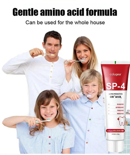SP4 Ultra Whitening Probiotic Toothpaste✨ Buy 1, Get 1 FREE – Ultimate Whitening Value Pack