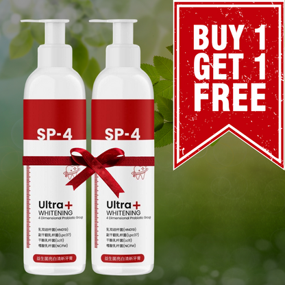 SP4 Ultra Whitening Probiotic Toothpaste✨ Buy 1, Get 1 FREE – Ultimate Whitening Value Pack
