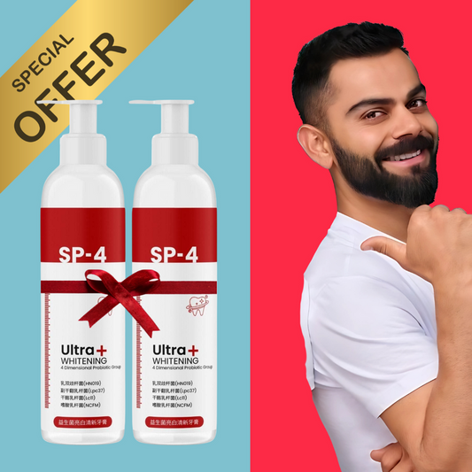 SP4 Ultra Whitening Probiotic Toothpaste✨ Buy 1, Get 1 FREE – Ultimate Whitening Value Pack