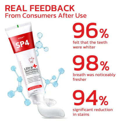 SP4 Ultra Whitening Probiotic Toothpaste✨ Buy 1, Get 1 FREE – Ultimate Whitening Value Pack